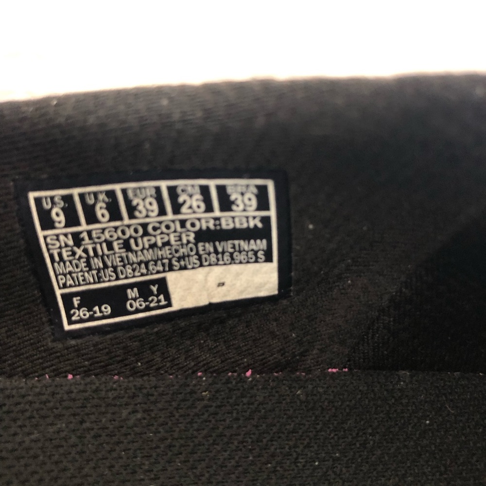 Sketchers Max textile uppers Black size 9 - Picture 7 of 13